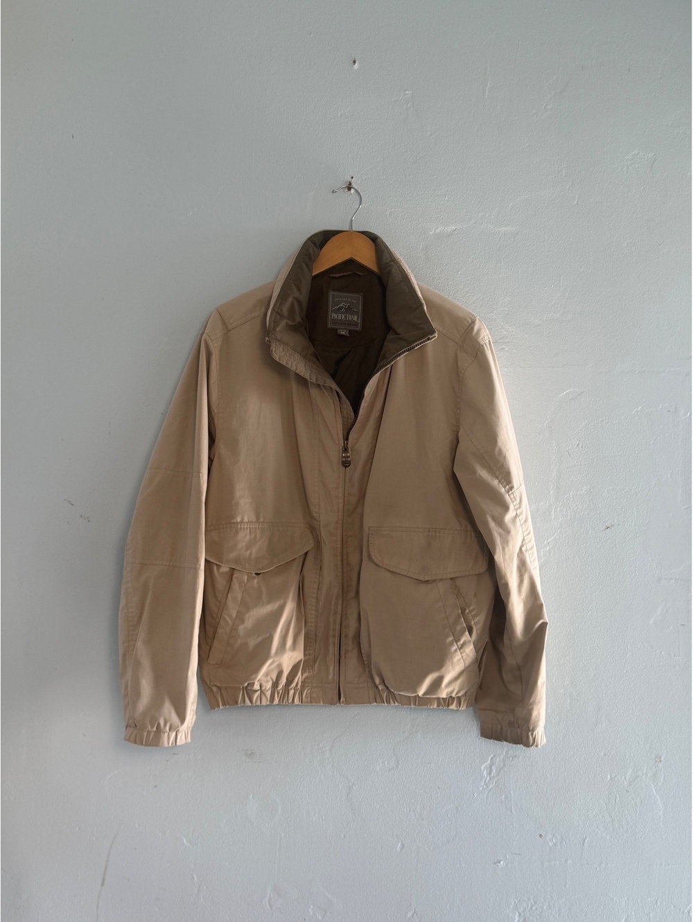 Pacific Trail Men's Outdoor Beige Jacket Medium